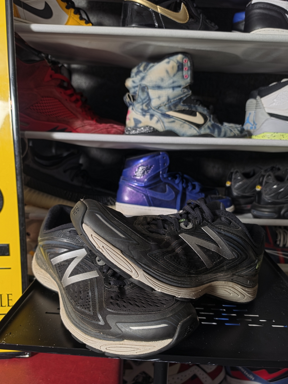 🔥 New Balance 860 V8 Black Athletic Sneakers Men Size 11 Grey White Navy